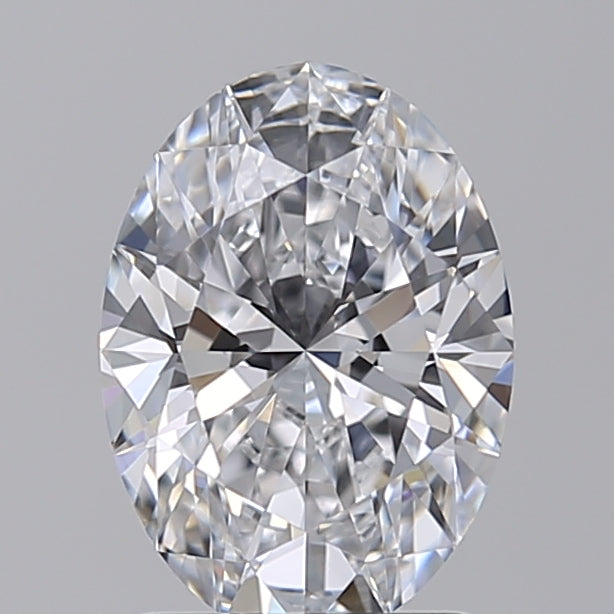 1.54 Carat Oval Shaped, Ideal Cut, E Color, IF Clarity, IGI Certified Lab Grown Diamond