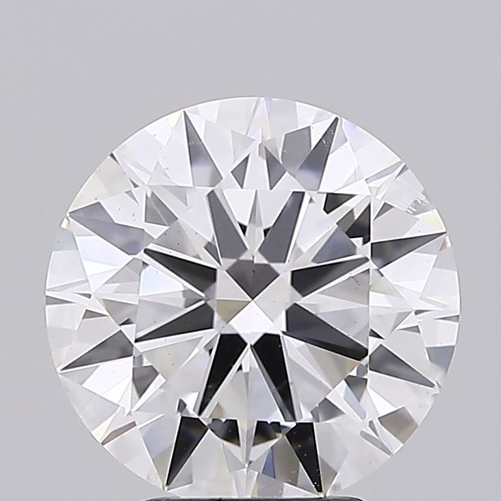 3.49 Carat Round Shaped, Excellent Cut, E Color, VS1 Clarity, IGI Certified Lab Grown Diamond