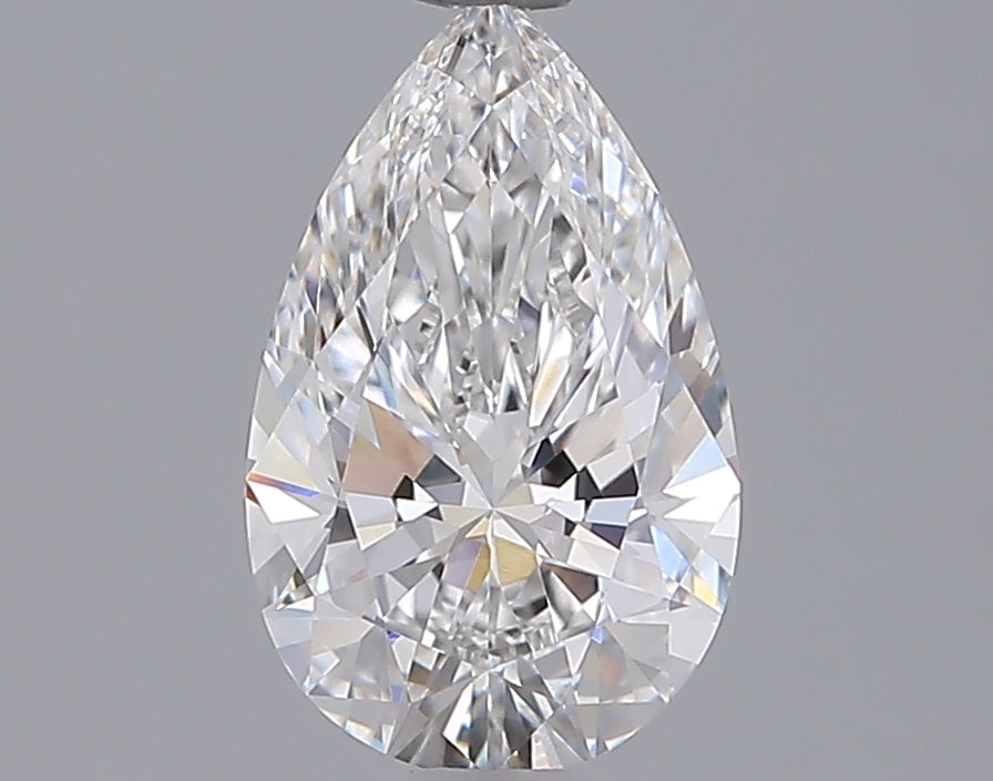 1.55 Carat Pear Shaped, Ideal Cut, E Color, VVS1 Clarity, IGI Certified Lab Grown Diamond