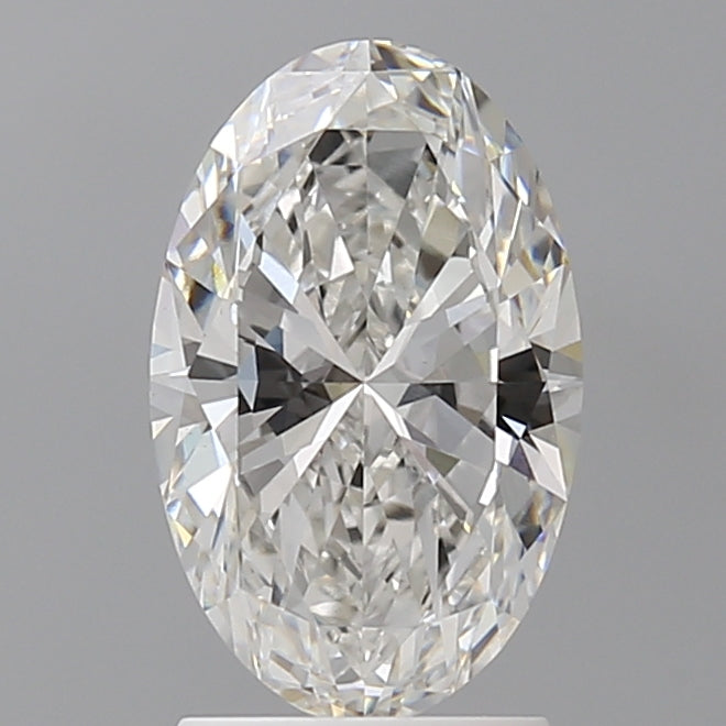 2.09 Carat Oval Shaped, Ideal Cut, E Color, VVS2 Clarity, IGI Certified Lab Grown Diamond