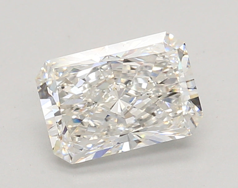1.32 Carat Radiant Shaped, Excellent Cut, F Color, VVS2 Clarity, IGI Certified Lab Grown Diamond