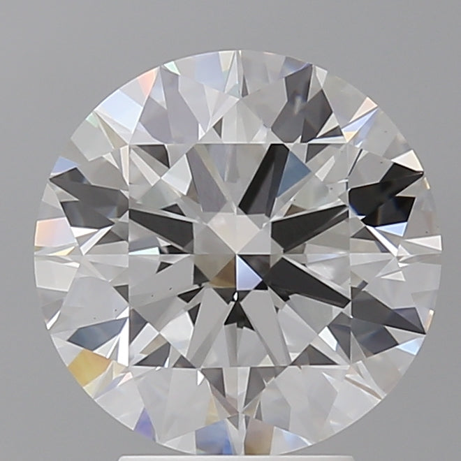 4.10 Carat Round Shaped, Ideal Cut, E Color, VS1 Clarity, IGI Certified Lab Grown Diamond