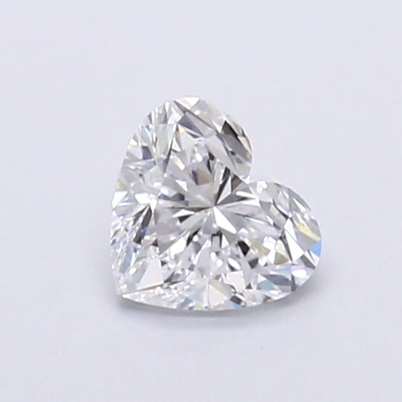0.91 Carat Heart Shaped, Very Good Cut, D Color, VS1 Clarity, IGI Certified Lab Grown Diamond