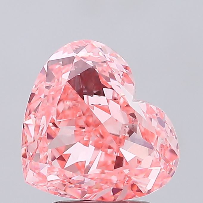 4.01 Carat Heart Shaped, Ideal Cut, VS1 Clarity, IGI Certified Lab Grown Diamond