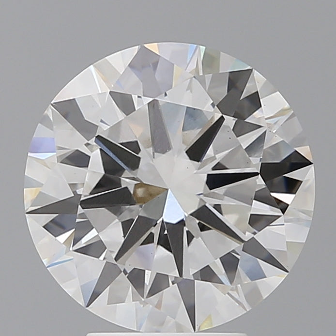 4.53 Carat Round Shaped, Excellent Cut, E Color, VS1 Clarity, IGI Certified Lab Grown Diamond