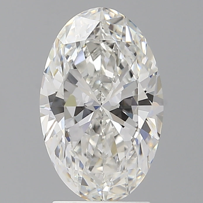 2.59 Carat Oval Shaped, Ideal Cut, E Color, VVS2 Clarity, IGI Certified Lab Grown Diamond