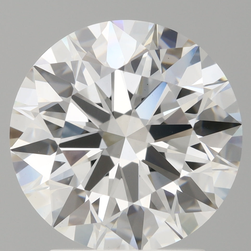 2.59 Carat Round Shaped, Ideal Cut, E Color, VS1 Clarity, IGI Certified Lab Grown Diamond