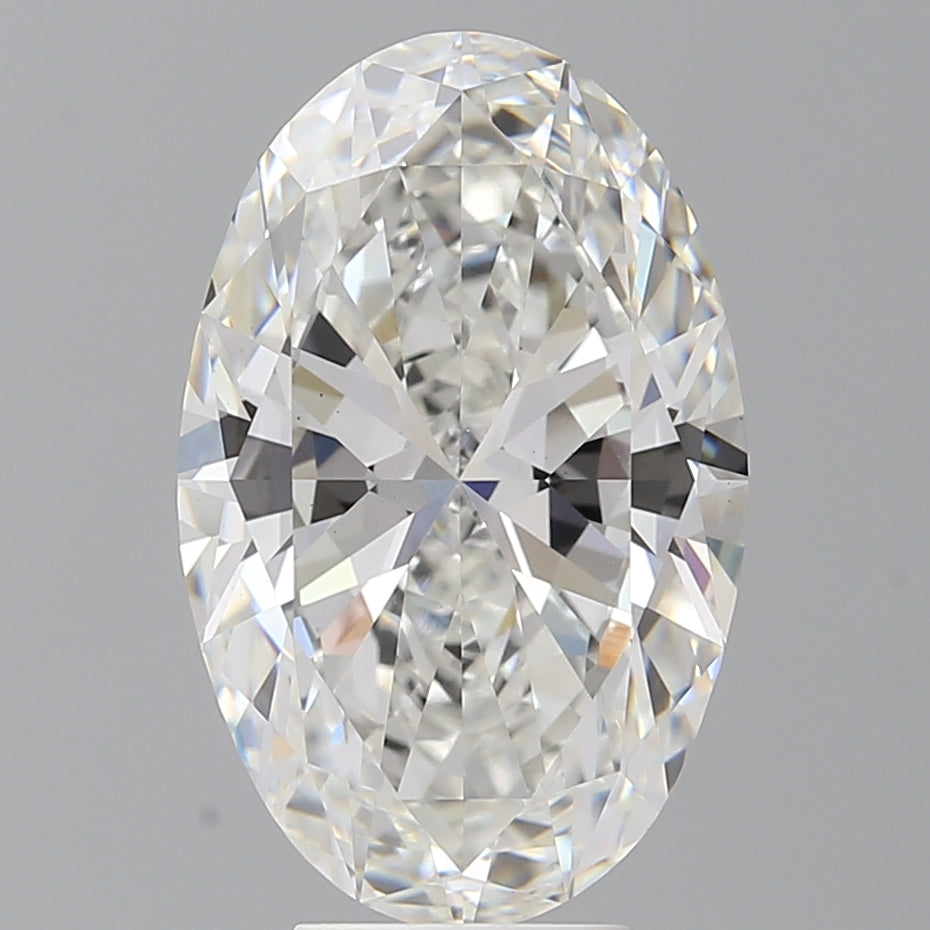 6.06 Carat Oval Shaped, Ideal Cut, F Color, VS1 Clarity, IGI Certified Lab Grown Diamond