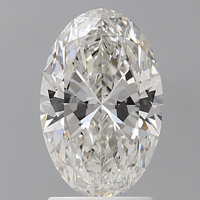 2.09 Carat Oval Shaped, Ideal Cut, G Color, VS1 Clarity, IGI Certified Lab Grown Diamond