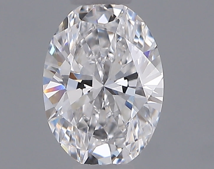 0.51 Carat Oval Shaped, Ideal Cut, D Color, VVS1 Clarity, IGI Certified Lab Grown Diamond