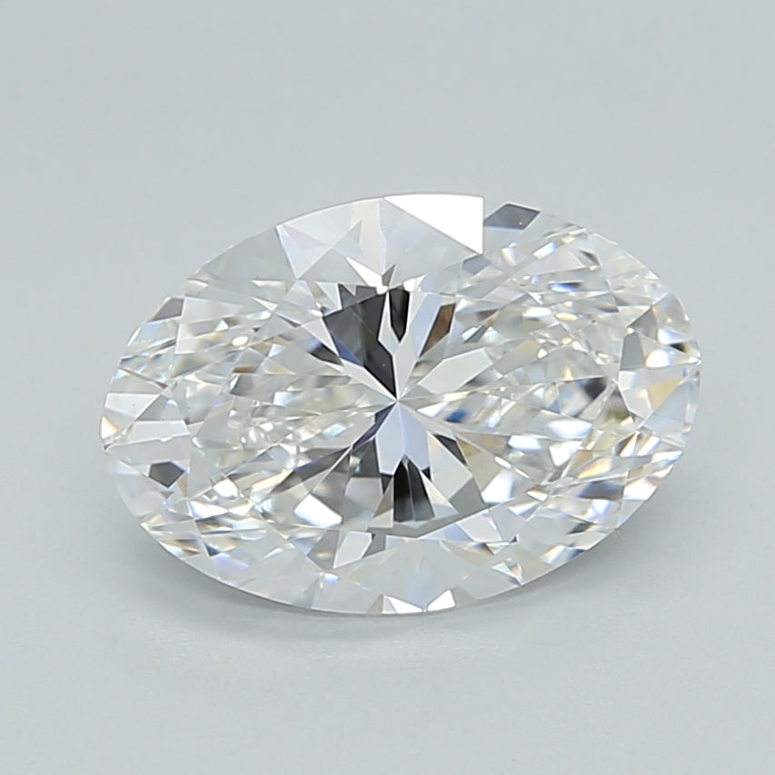 2.05 Carat Oval Shaped, Excellent Cut, E Color, VS1 Clarity, IGI Certified Lab Grown Diamond