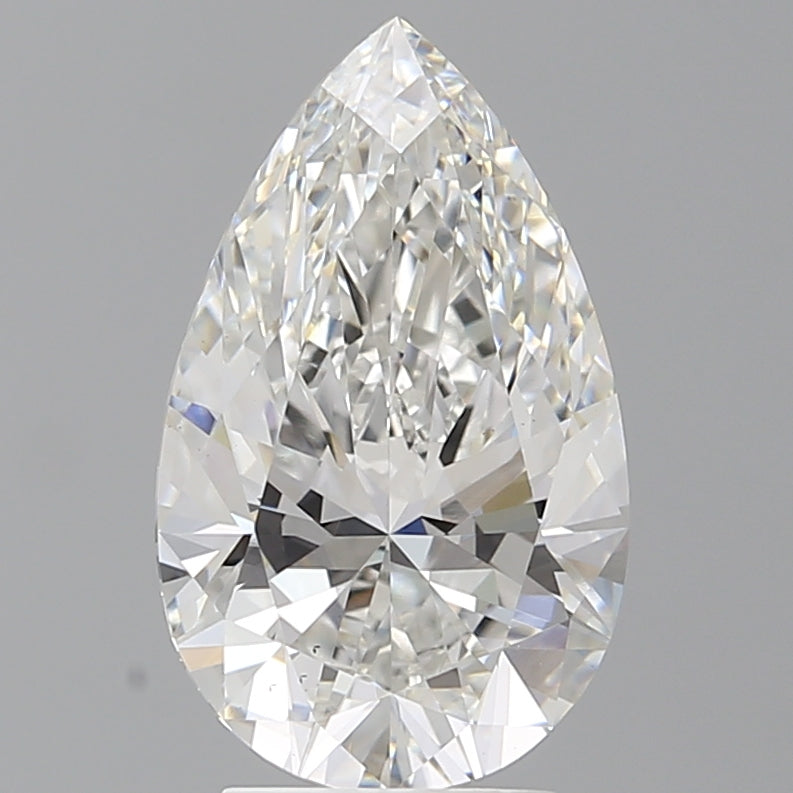 3.60 Carat Pear Shaped, Ideal Cut, E Color, VS1 Clarity, IGI Certified Lab Grown Diamond
