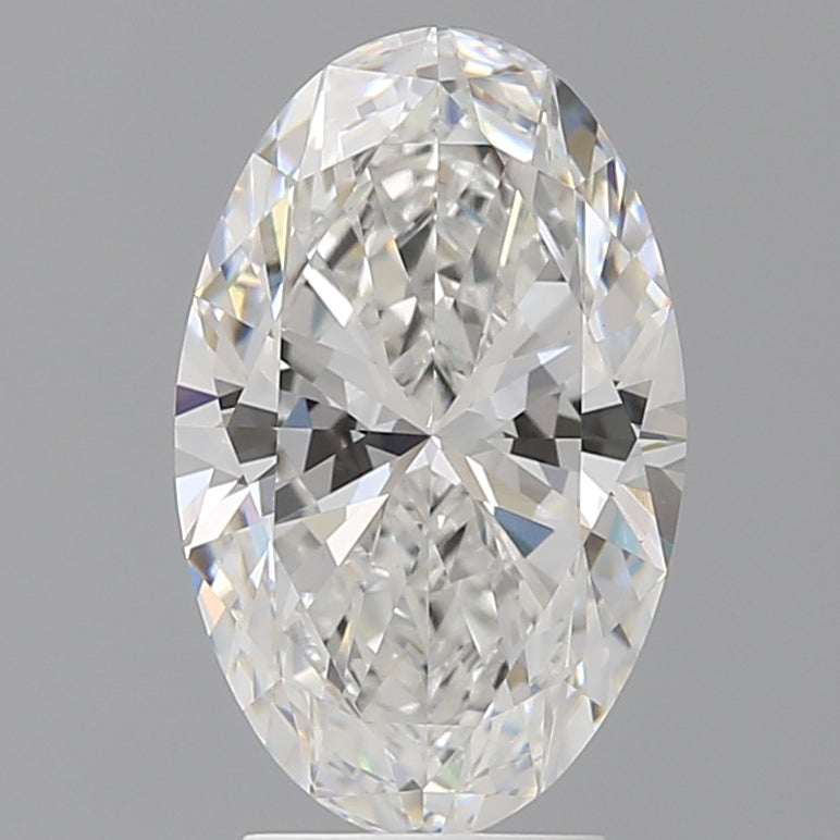 3.59 Carat Oval Shaped, Ideal Cut, E Color, VS1 Clarity, IGI Certified Lab Grown Diamond
