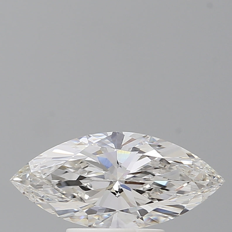 1.58 Carat Marquise Shaped, Ideal Cut, F Color, VVS2 Clarity, IGI Certified Lab Grown Diamond