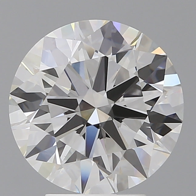 4.10 Carat Round Shaped, Ideal Cut, E Color, VVS2 Clarity, IGI Certified Lab Grown Diamond