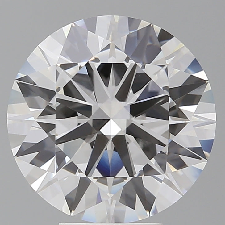 6.08 Carat Round Shaped, Excellent Cut, E Color, VVS2 Clarity, IGI Certified Lab Grown Diamond