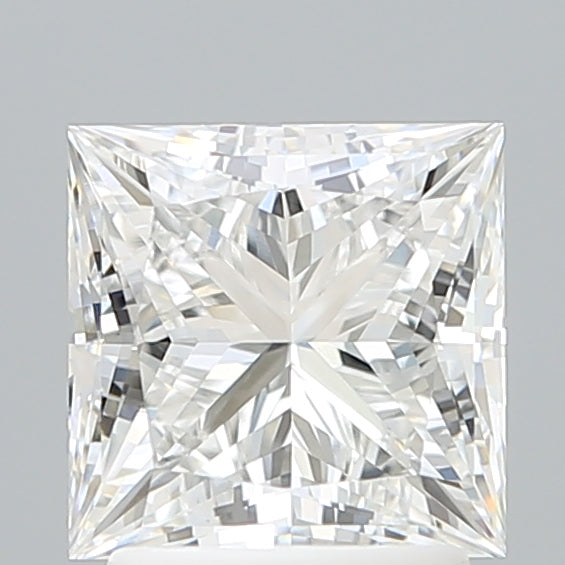 2.20 Carat Princess Shaped, Ideal Cut, E Color, VVS2 Clarity, IGI Certified Lab Grown Diamond