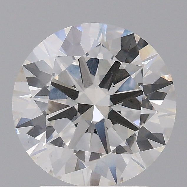 2.58 Carat Round Shaped, Excellent Cut, G Color, VS1 Clarity, IGI Certified Lab Grown Diamond