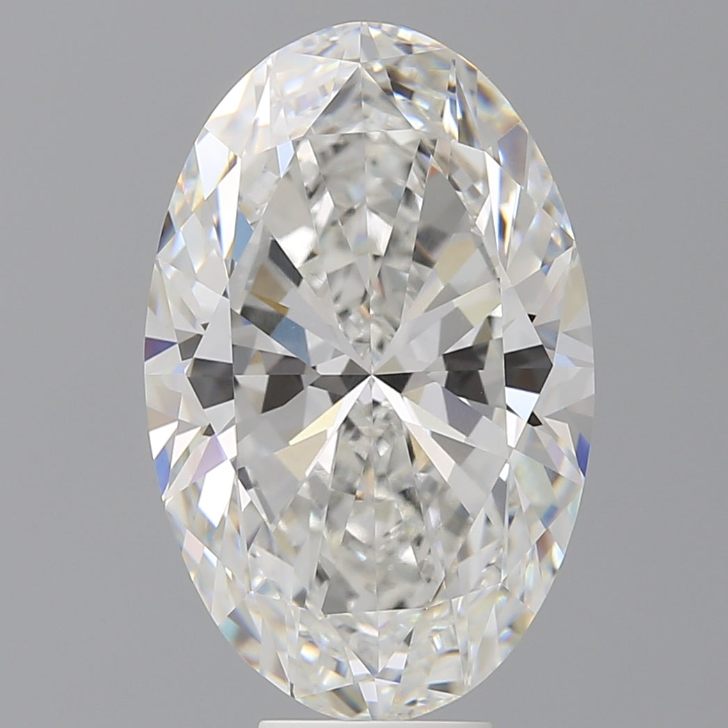 9.50 Carat Oval Shaped, Ideal Cut, F Color, VVS2 Clarity, IGI Certified Lab Grown Diamond
