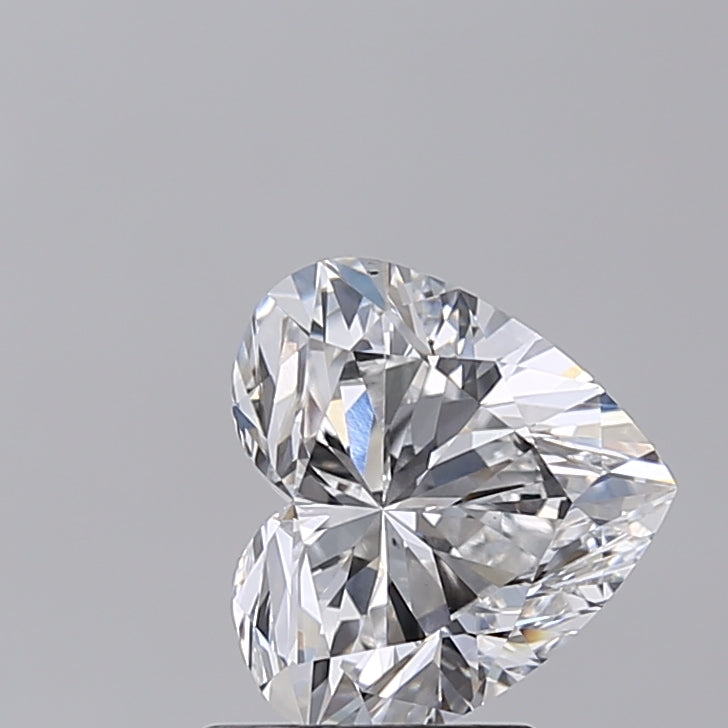 2.00 Carat Heart Shaped, Ideal Cut, D Color, VS1 Clarity, IGI Certified Lab Grown Diamond
