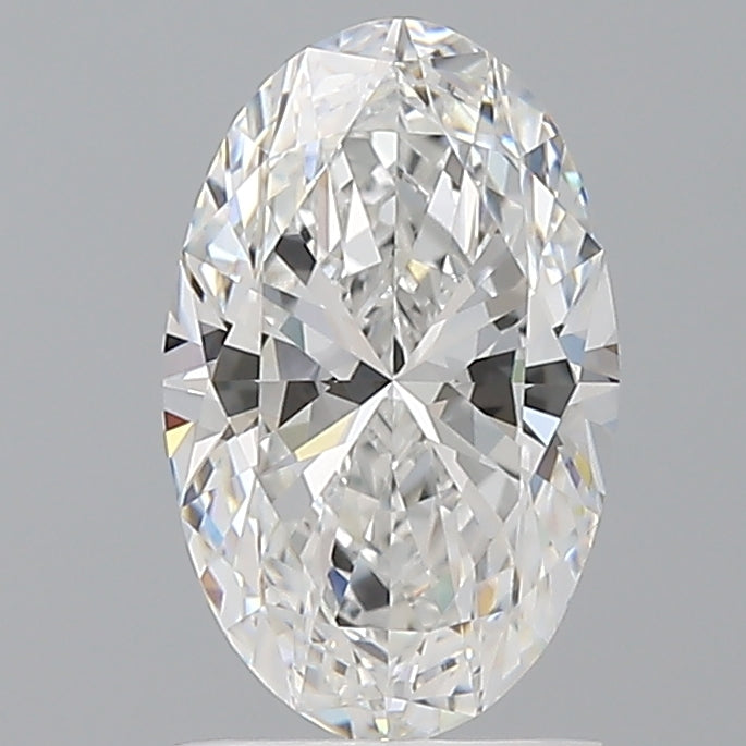 1.60 Carat Oval Shaped, Ideal Cut, E Color, VVS2 Clarity, IGI Certified Lab Grown Diamond