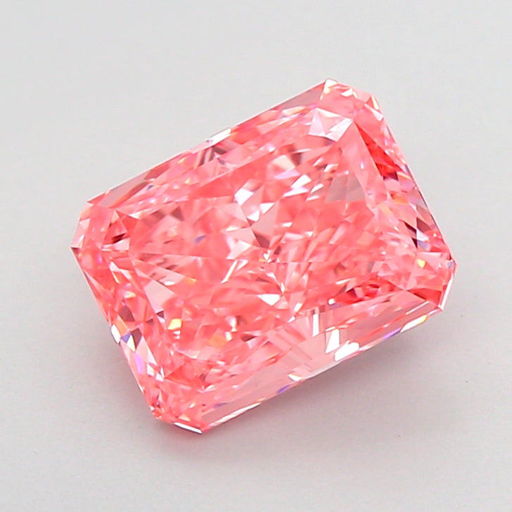 2.03 Carat Radiant Shaped, Excellent Cut, VVS2 Clarity, IGI Certified Lab Grown Diamond
