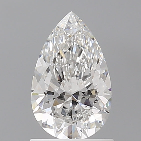 1.10 Carat Pear Shaped, Ideal Cut, E Color, VVS2 Clarity, IGI Certified Lab Grown Diamond