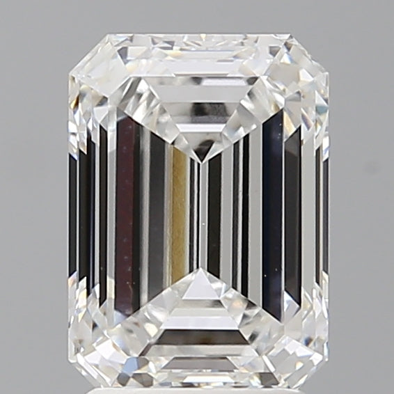 2.59 Carat Emerald Shaped, Ideal Cut, D Color, VVS2 Clarity, IGI Certified Lab Grown Diamond