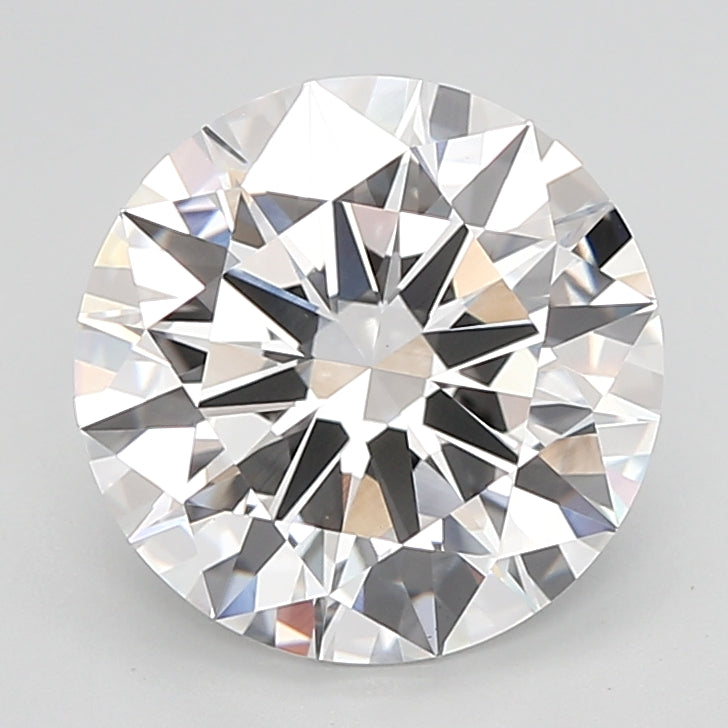 5.01 Carat Round Shaped, Ideal Cut, E Color, VVS2 Clarity, IGI Certified Lab Grown Diamond
