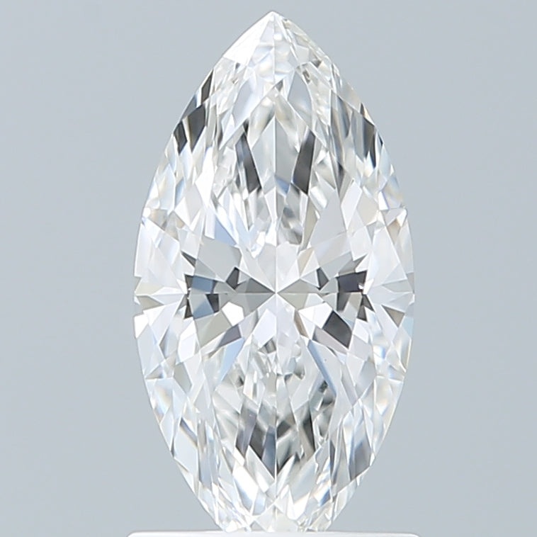 1.21 Carat Marquise Shaped, Ideal Cut, E Color, VVS2 Clarity, IGI Certified Lab Grown Diamond