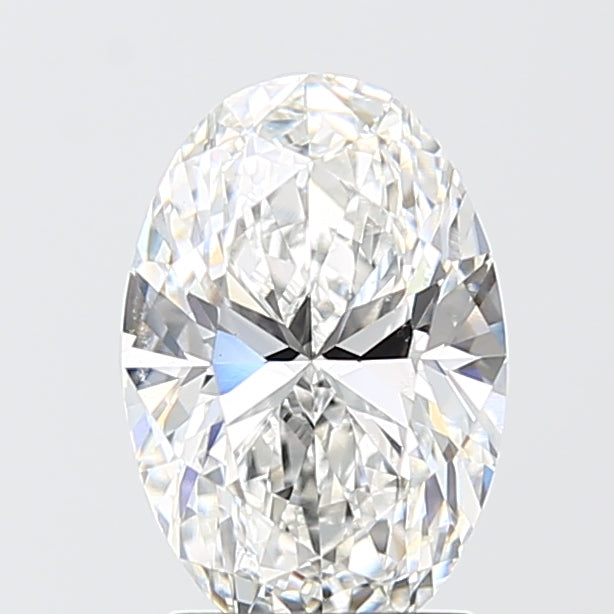 2.01 Carat Oval Shaped, Excellent Cut, E Color, VVS2 Clarity, IGI Certified Lab Grown Diamond