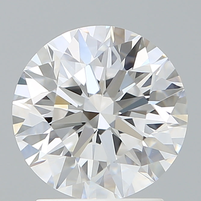2.07 Carat Round Shaped, Excellent Cut, D Color, VVS2 Clarity, IGI Certified Lab Grown Diamond
