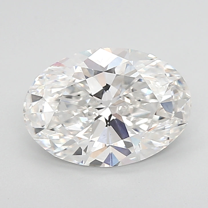 2.52 Carat Oval Shaped, Very Good Cut, E Color, VVS2 Clarity, IGI Certified Lab Grown Diamond