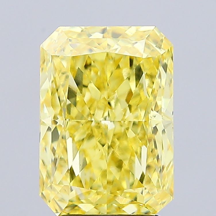 3.60 Carat Radiant Shaped, Excellent Cut, VVS2 Clarity, IGI Certified Lab Grown Diamond
