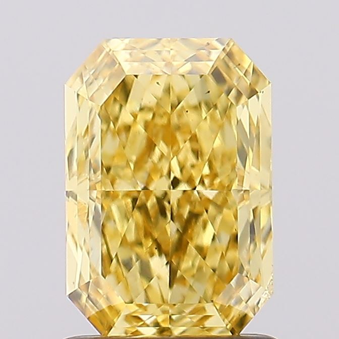 1.50 Carat Radiant Shaped, Ideal Cut, SI1 Clarity, IGI Certified Lab Grown Diamond