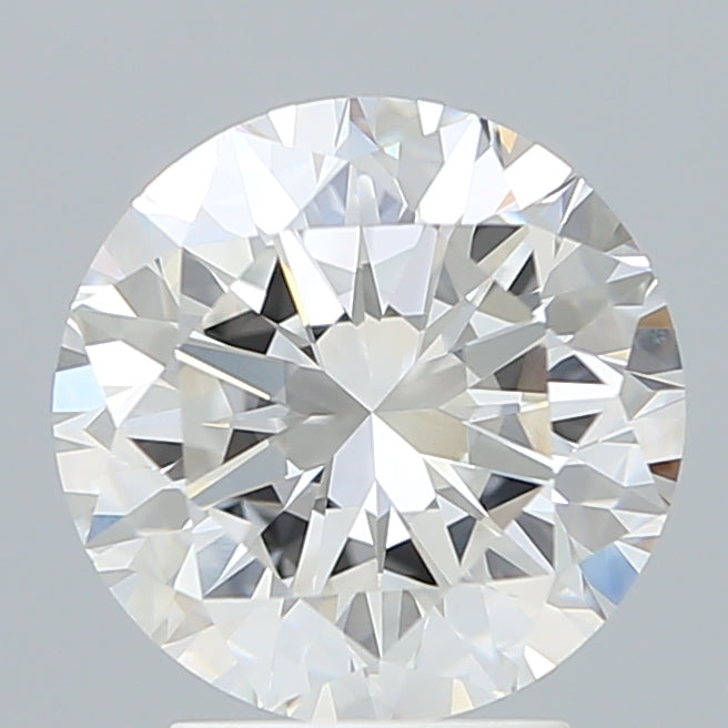 3.20 Carat Round Shaped, Excellent Cut, E Color, VVS2 Clarity, IGI Certified Lab Grown Diamond
