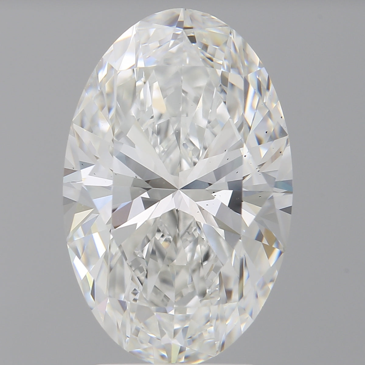4.05 Carat Oval Shaped, Excellent Cut, F Color, VS2 Clarity, IGI Certified Lab Grown Diamond