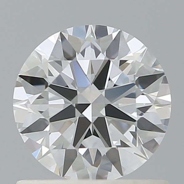 0.90 Carat Round Shaped, Excellent Cut, D Color, VVS2 Clarity, IGI Certified Lab Grown Diamond