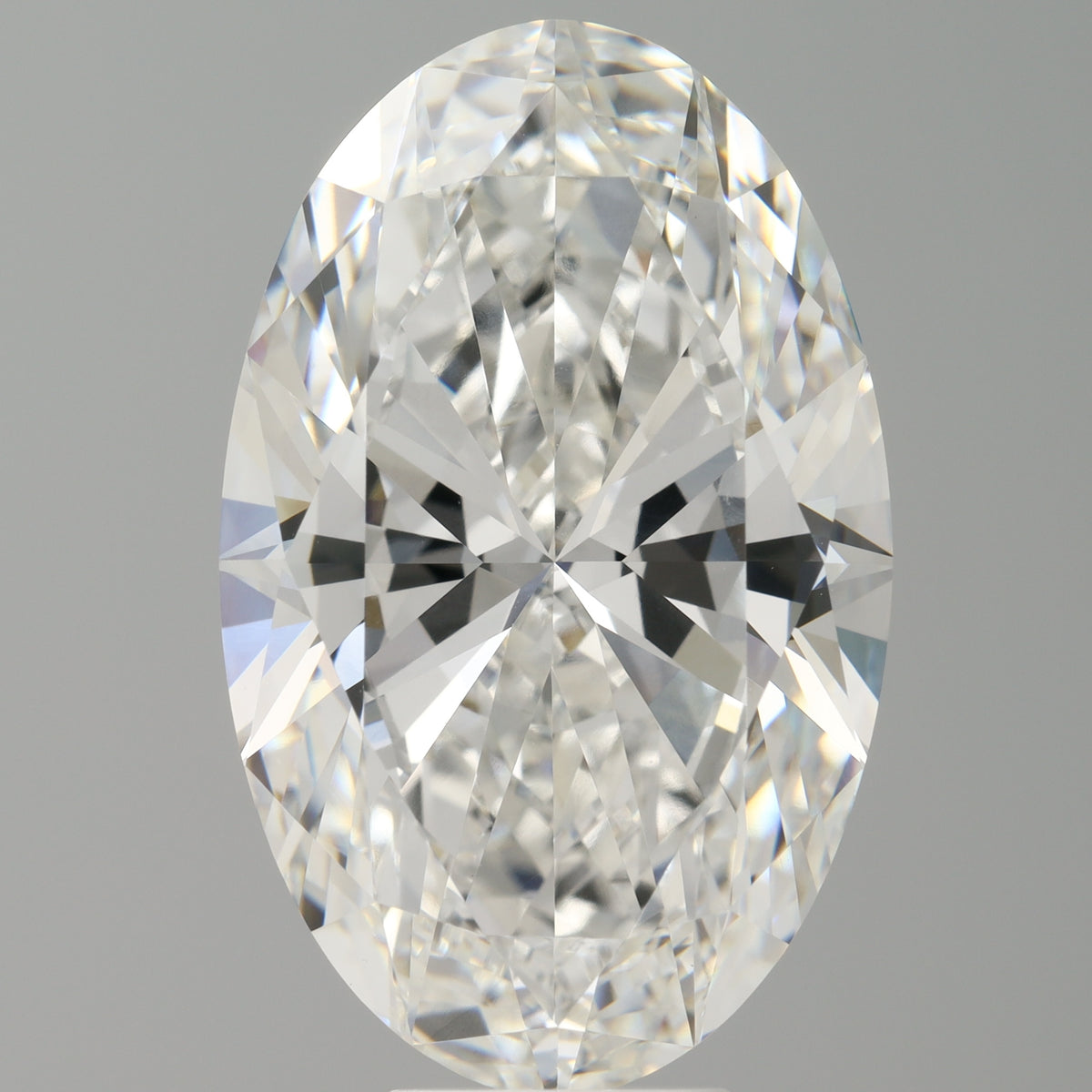 10.00 Carat Oval Shaped, Ideal Cut, E Color, VVS2 Clarity, IGI Certified Lab Grown Diamond