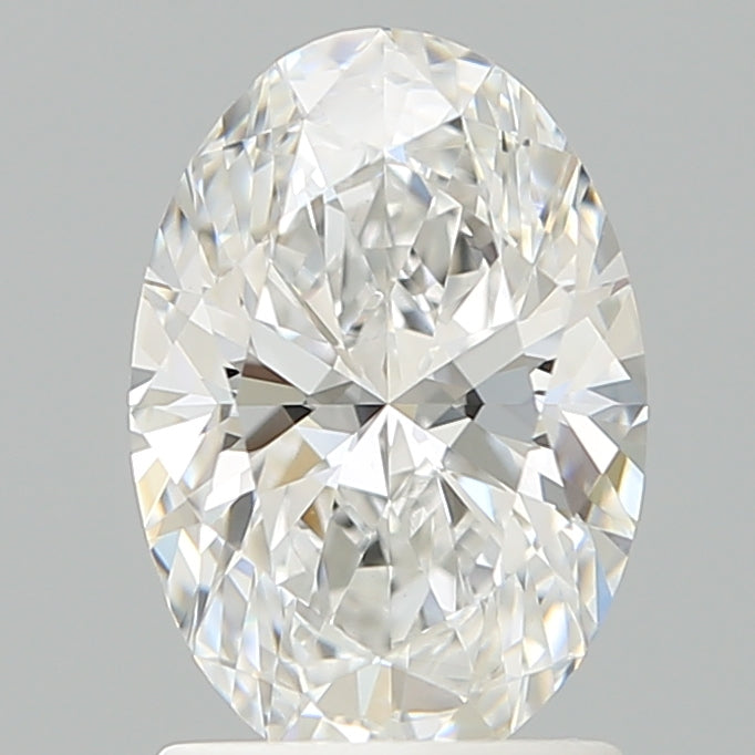 1.67 Carat Oval Shaped, Ideal Cut, E Color, VVS2 Clarity, IGI Certified Lab Grown Diamond