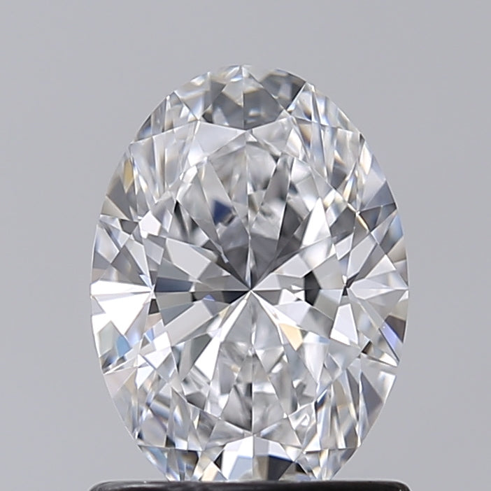 1.02 Carat Oval Shaped, Excellent Cut, D Color, VVS2 Clarity, IGI Certified Lab Grown Diamond