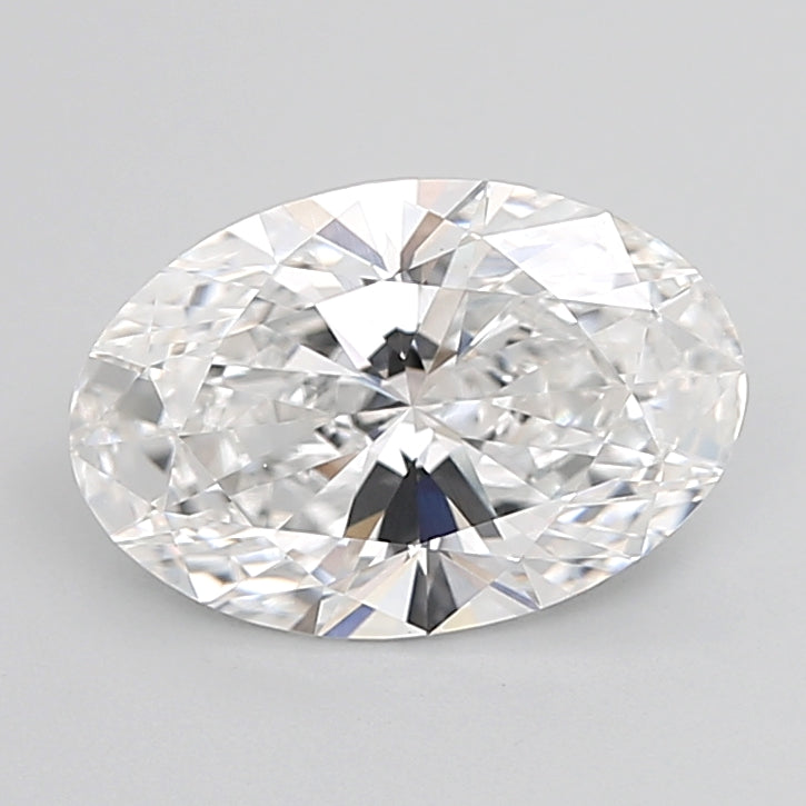 3.05 Carat Oval Shaped, Ideal Cut, E Color, VS1 Clarity, IGI Certified Lab Grown Diamond