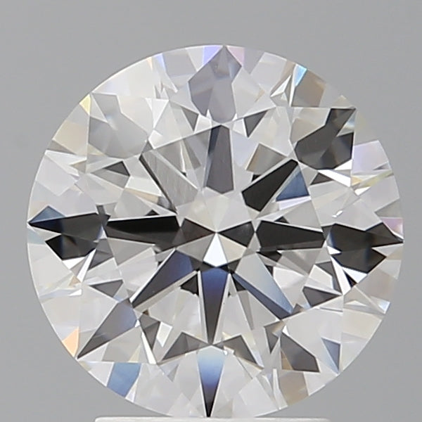 3.10 Carat Round Shaped, Ideal Cut, F Color, VVS2 Clarity, IGI Certified Lab Grown Diamond