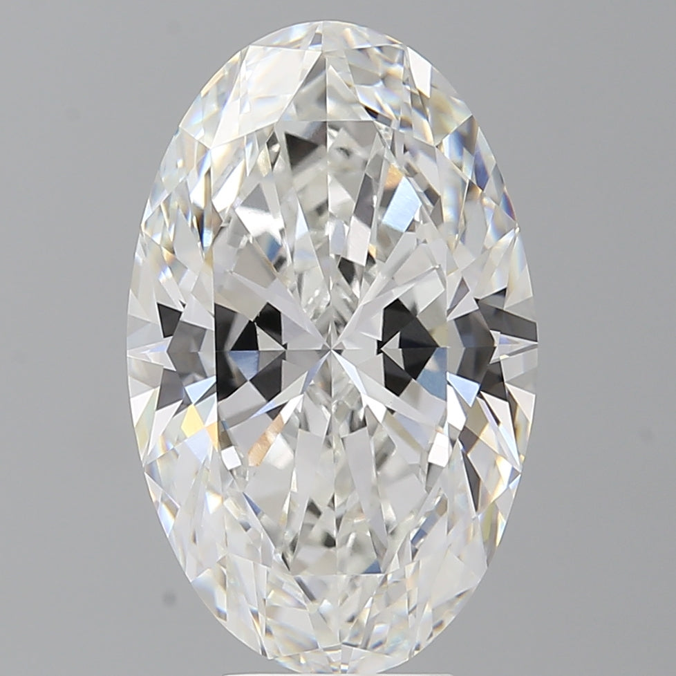 7.04 Carat Oval Shaped, Ideal Cut, F Color, VVS2 Clarity, IGI Certified Lab Grown Diamond