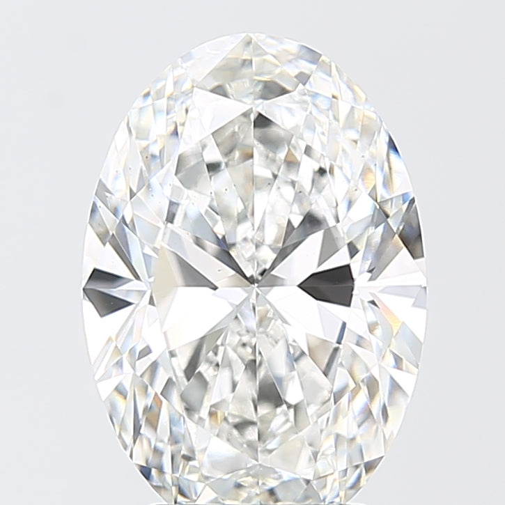 4.05 Carat Oval Shaped, Ideal Cut, E Color, VS1 Clarity, IGI Certified Lab Grown Diamond