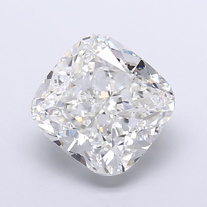 5.25 Carat Cushion Shaped, Very Good Cut, F Color, VVS2 Clarity, IGI Certified Lab Grown Diamond