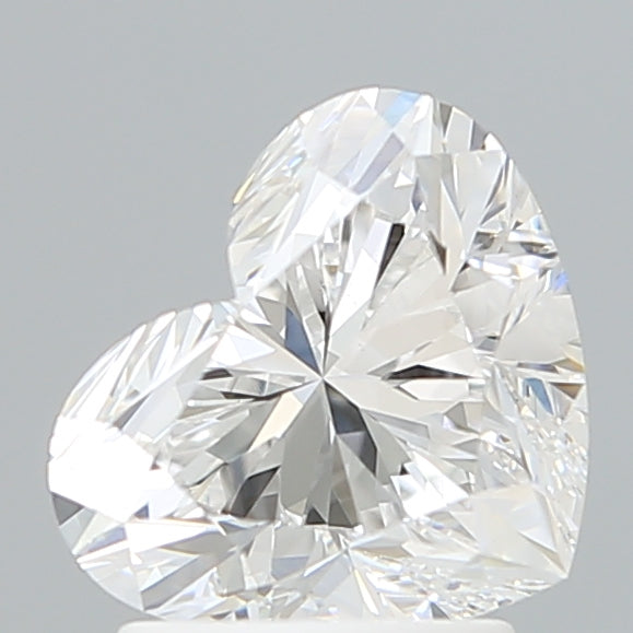 2.10 Carat Heart Shaped, Ideal Cut, E Color, VVS2 Clarity, IGI Certified Lab Grown Diamond