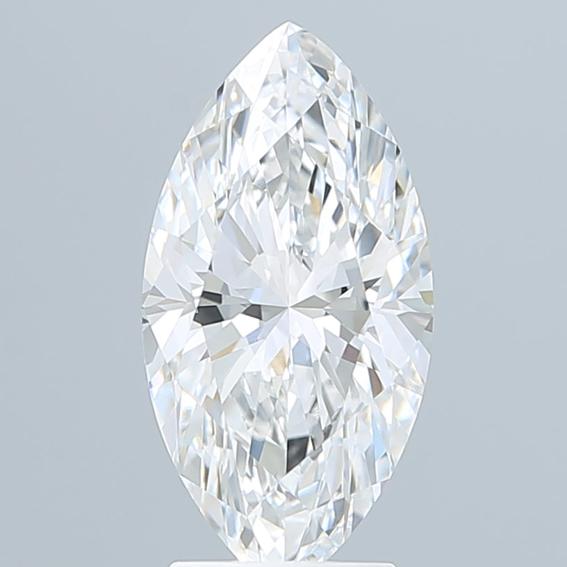 3.10 Carat Marquise Shaped, Excellent Cut, E Color, VVS2 Clarity, IGI Certified Lab Grown Diamond