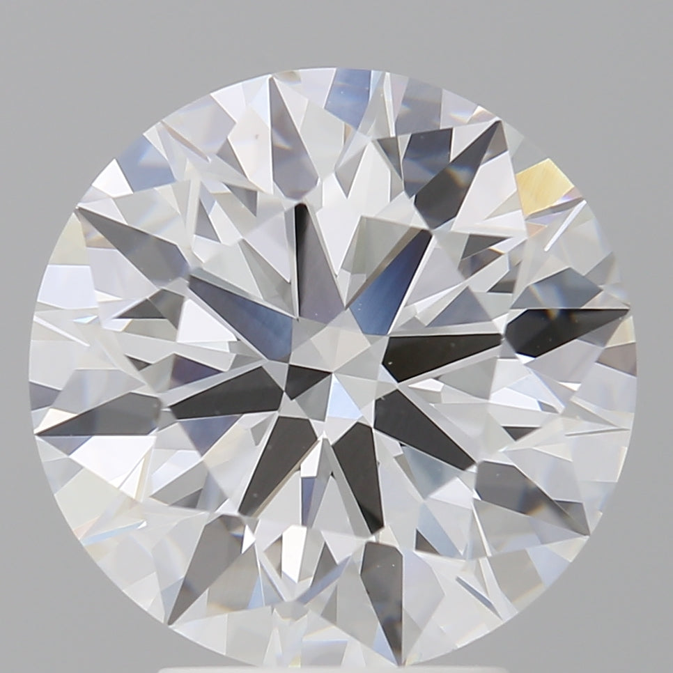 4.09 Carat Round Shaped, Ideal Cut, E Color, VVS2 Clarity, IGI Certified Lab Grown Diamond