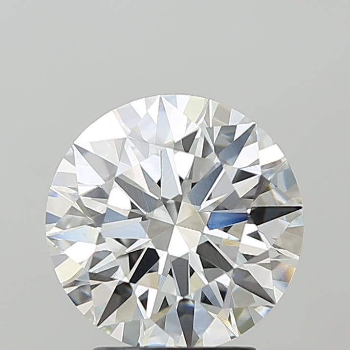 3.07 Carat Round Shaped, Ideal Cut, F Color, VVS2 Clarity, IGI Certified Lab Grown Diamond